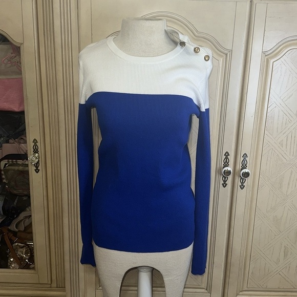 , Ralph Lauren color block sweater - Picture 2 of 10